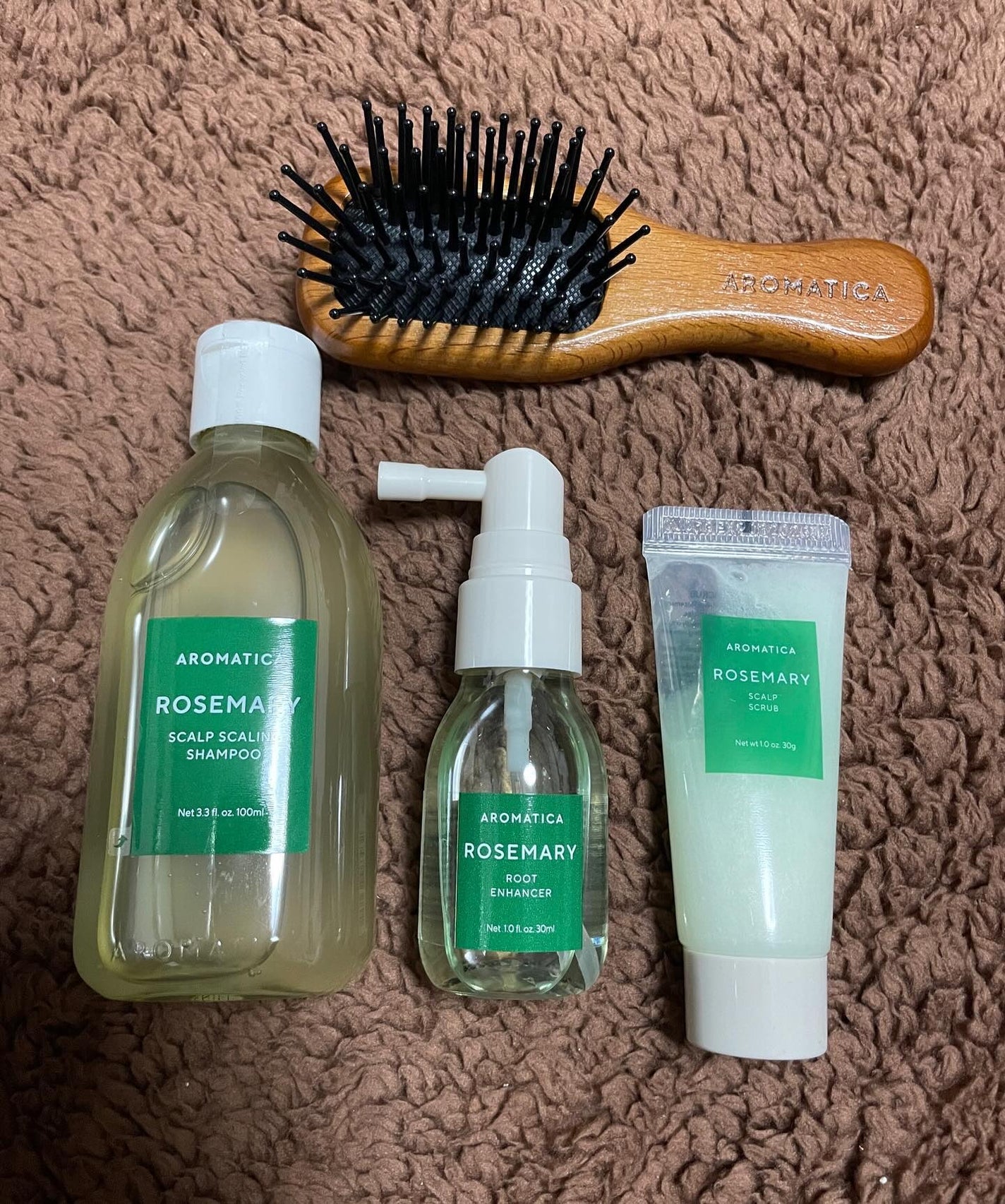 ローズマリー スカルプ スクラブ/AROMATICA/ヘッドスクラブを使ったクチコミ(2枚目)