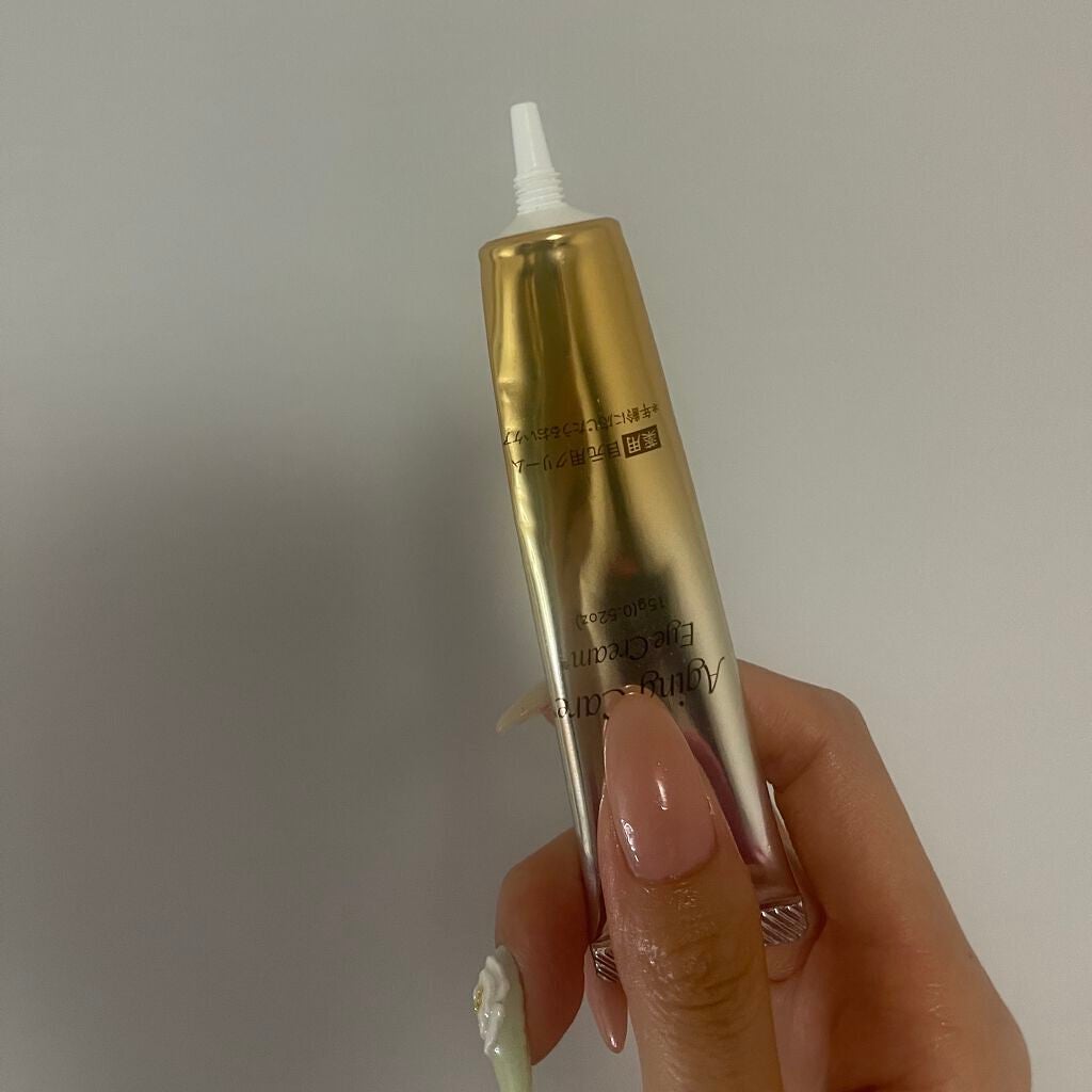 日本製エイジングケアアイクリーム/DAISO/アイケア・アイクリームを使ったクチコミ(4枚目)