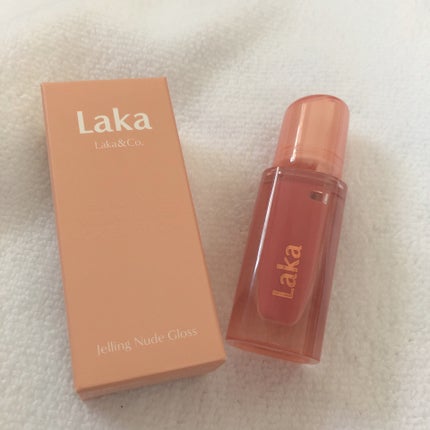 ジェリーイングヌードグロス/Laka/リップグロスを使ったクチコミ(1枚目)