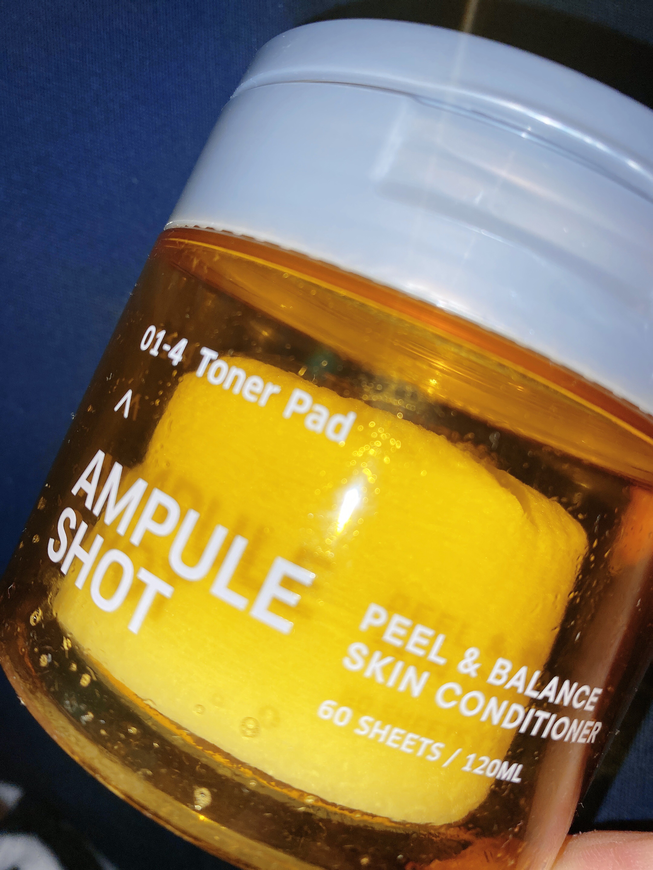 ピール&バランス スキンコンディショナー トナーパッド/AMPULE SHOT/ピーリングを使ったクチコミ（1枚目）