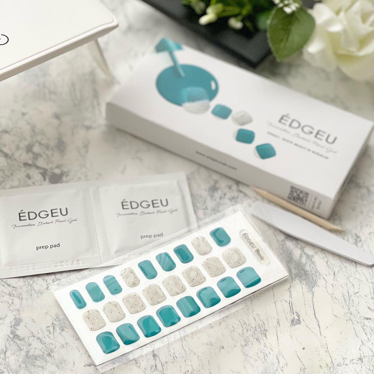 EDGEU ジェルネイルシール/EDGEU/ネイルシールを使ったクチコミ(2枚目)