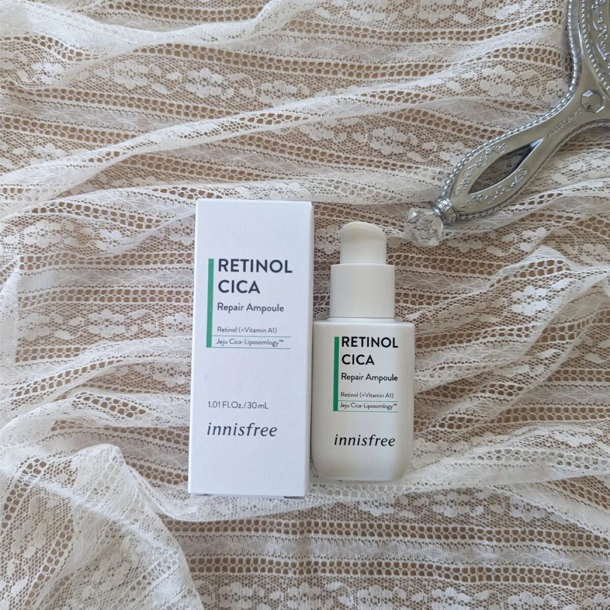 レチノール シカ リペア セラム/innisfree/美容液を使ったクチコミ(3枚目)