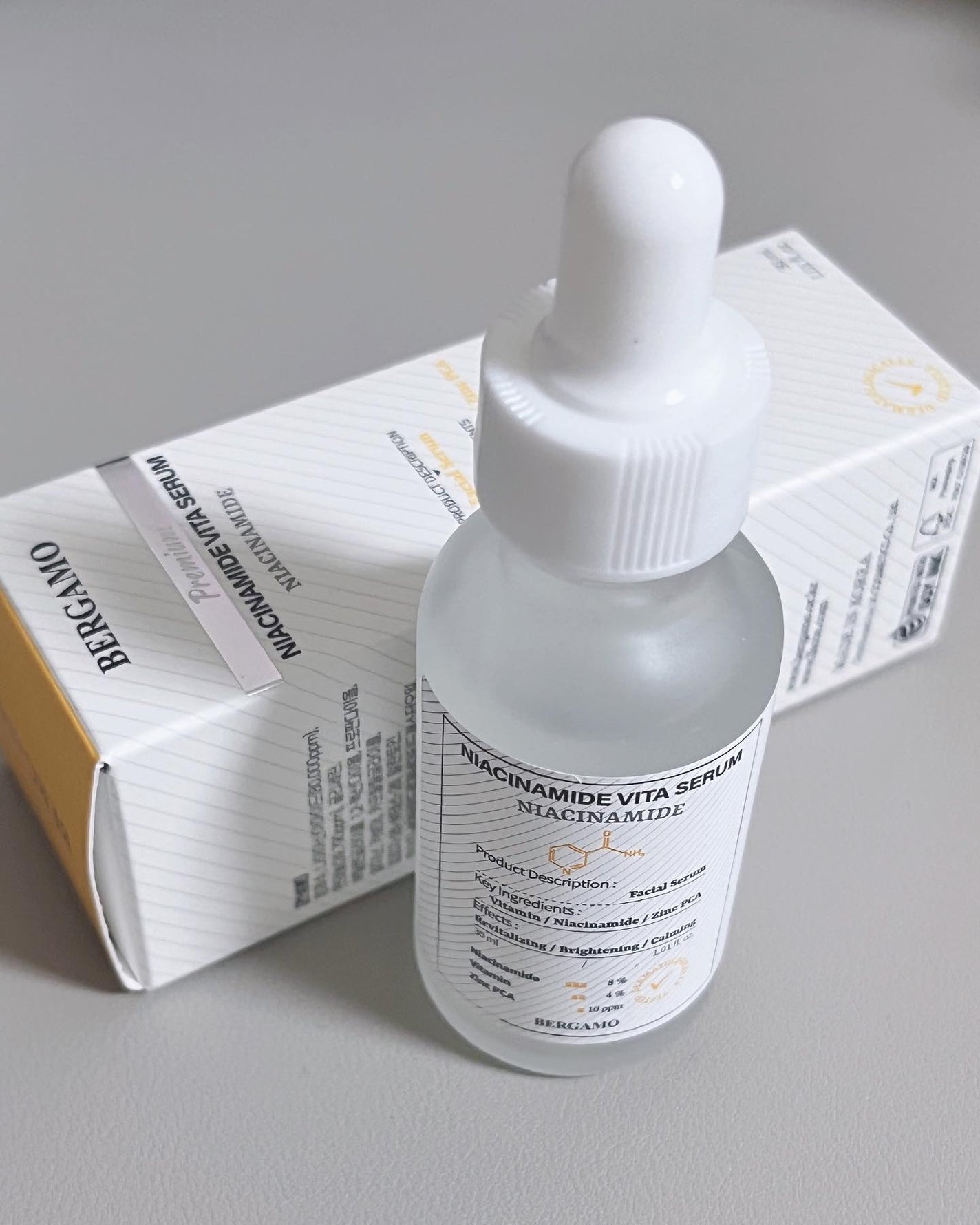 24k real gold ampoule /BERGAMO /オールインワン化粧品を使ったクチコミ(5枚目)