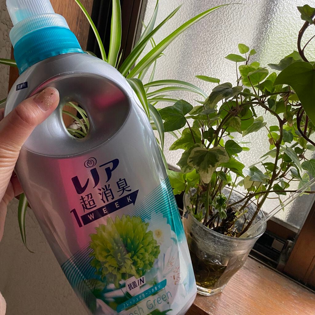 レノア本格消臭 フレッシュグリーンの香り/レノア/柔軟剤を使ったクチコミ(1枚目)