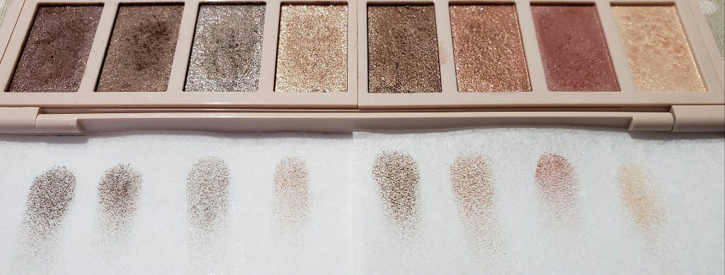 グラマラスヌード アイパレット (クリスマスコフレ 2017)/Visée/メイクアップキットを使ったクチコミ（2枚目）