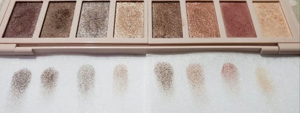 グラマラスヌード アイパレット (クリスマスコフレ 2017)/Visée/メイクアップキットを使ったクチコミ(2枚目)