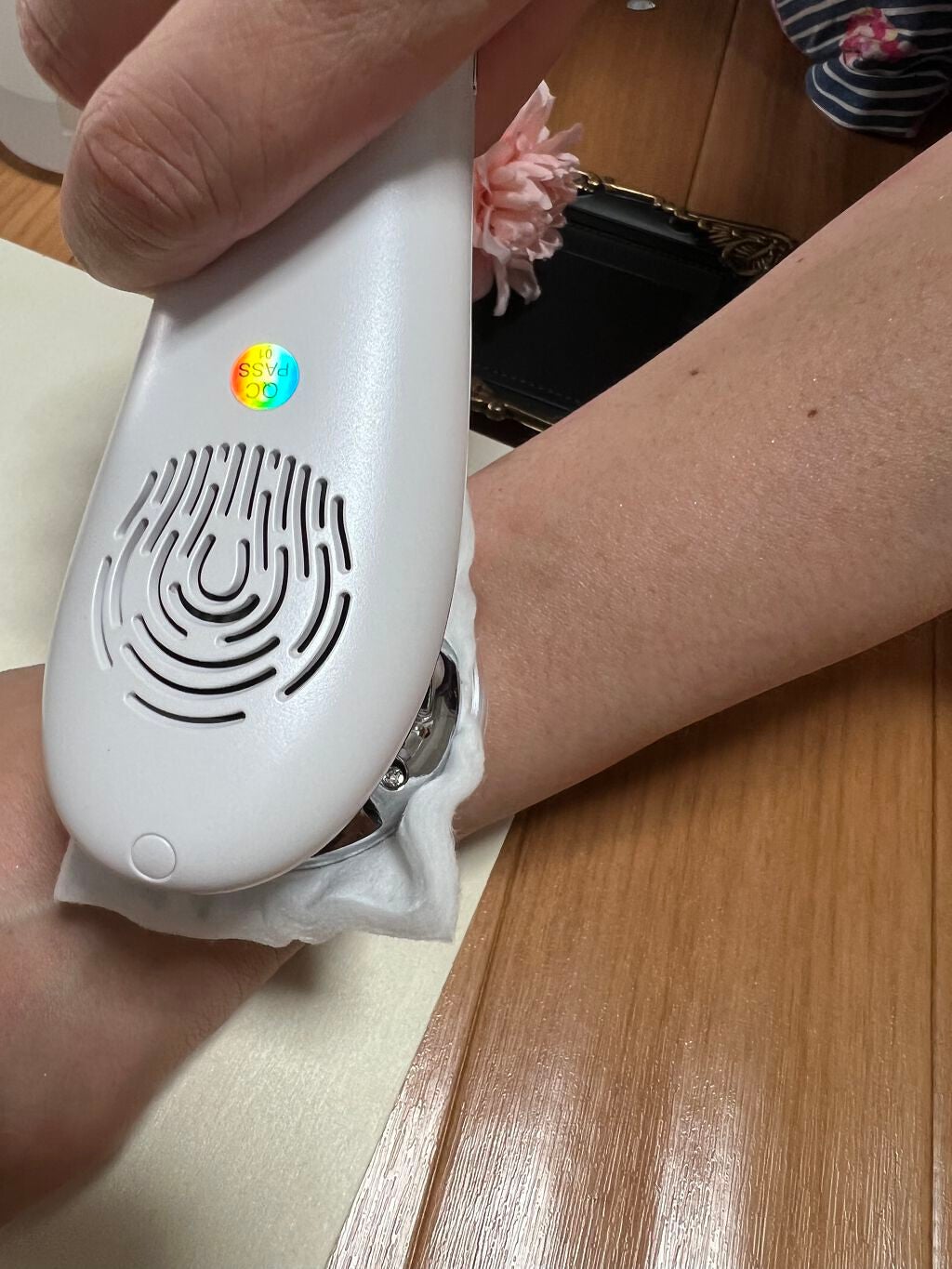 多機能温冷美顔器/ANLAN/美顔器・マッサージを使ったクチコミ(5枚目)