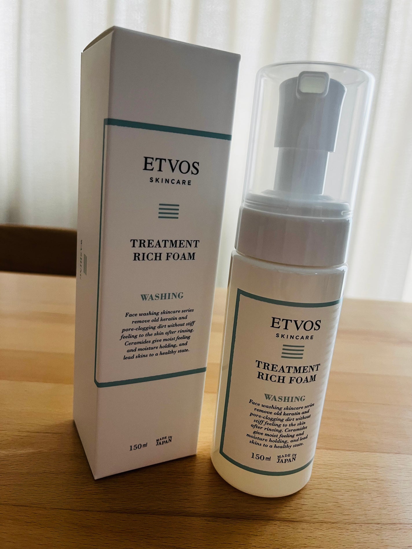 トリートメントリッチフォーム/エトヴォス/泡洗顔を使ったクチコミ(1枚目)