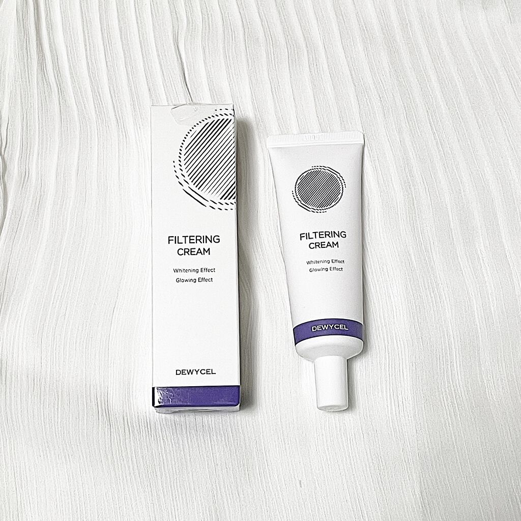 フィルタリングクリーム/DEWYCEL/日焼け止めクリームを使ったクチコミ（1枚目）