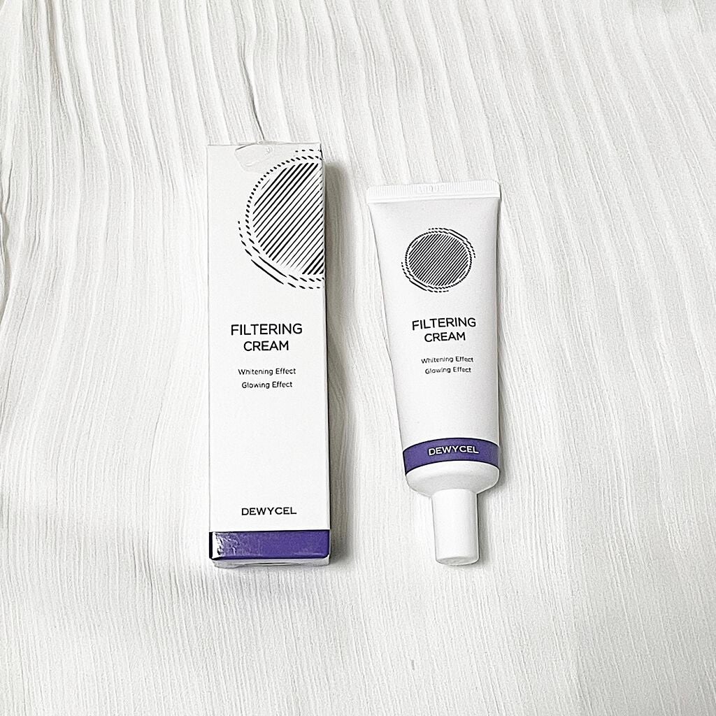 フィルタリングクリーム/DEWYCEL/日焼け止めクリームを使ったクチコミ(1枚目)
