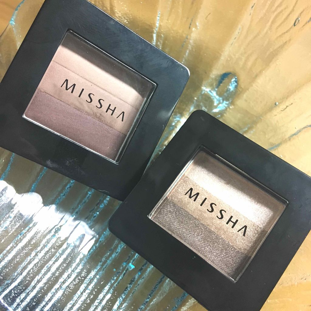 トリプルシャドウ/MISSHA/アイシャドウパレットを使ったクチコミ（1枚目）