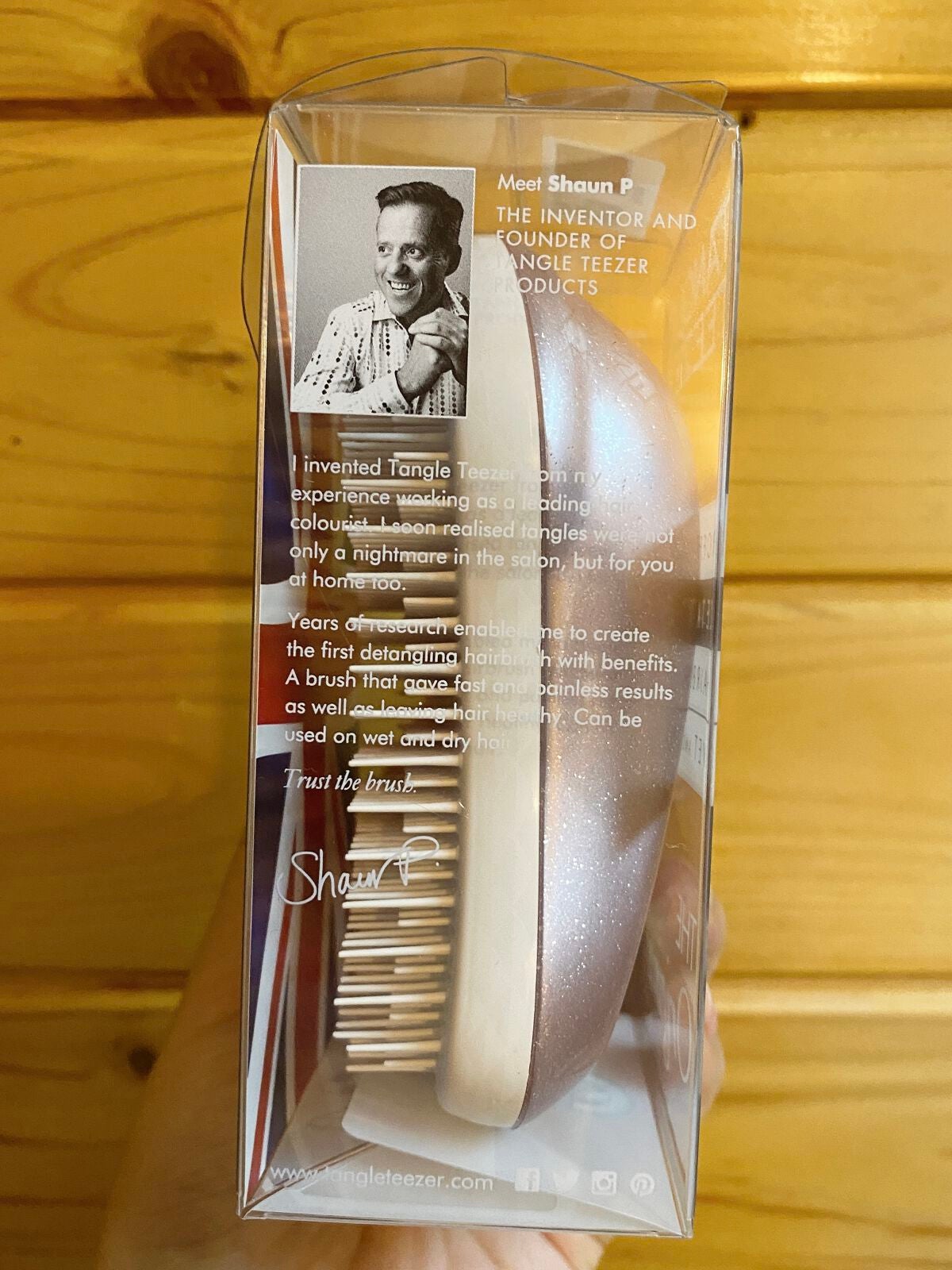 ザ・オリジナル ノーマル/TANGLE TEEZER/ヘアブラシを使ったクチコミ(3枚目)