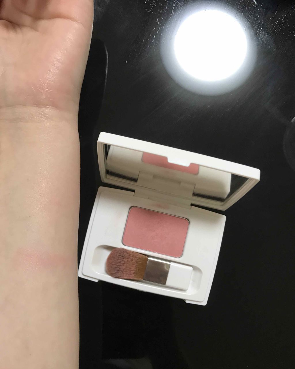 試してみた】ブライトアップ ミネラルチークUV 24h cosmeの人気