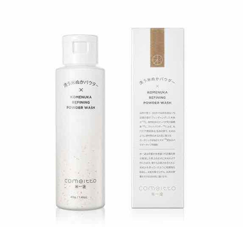 洗う米ぬかパウダー/米一途/洗顔パウダーを使ったクチコミ(1枚目)