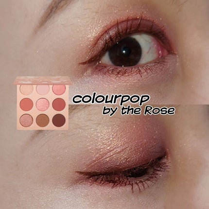 by the rose/ColourPop/アイシャドウパレットを使ったクチコミ(1枚目)