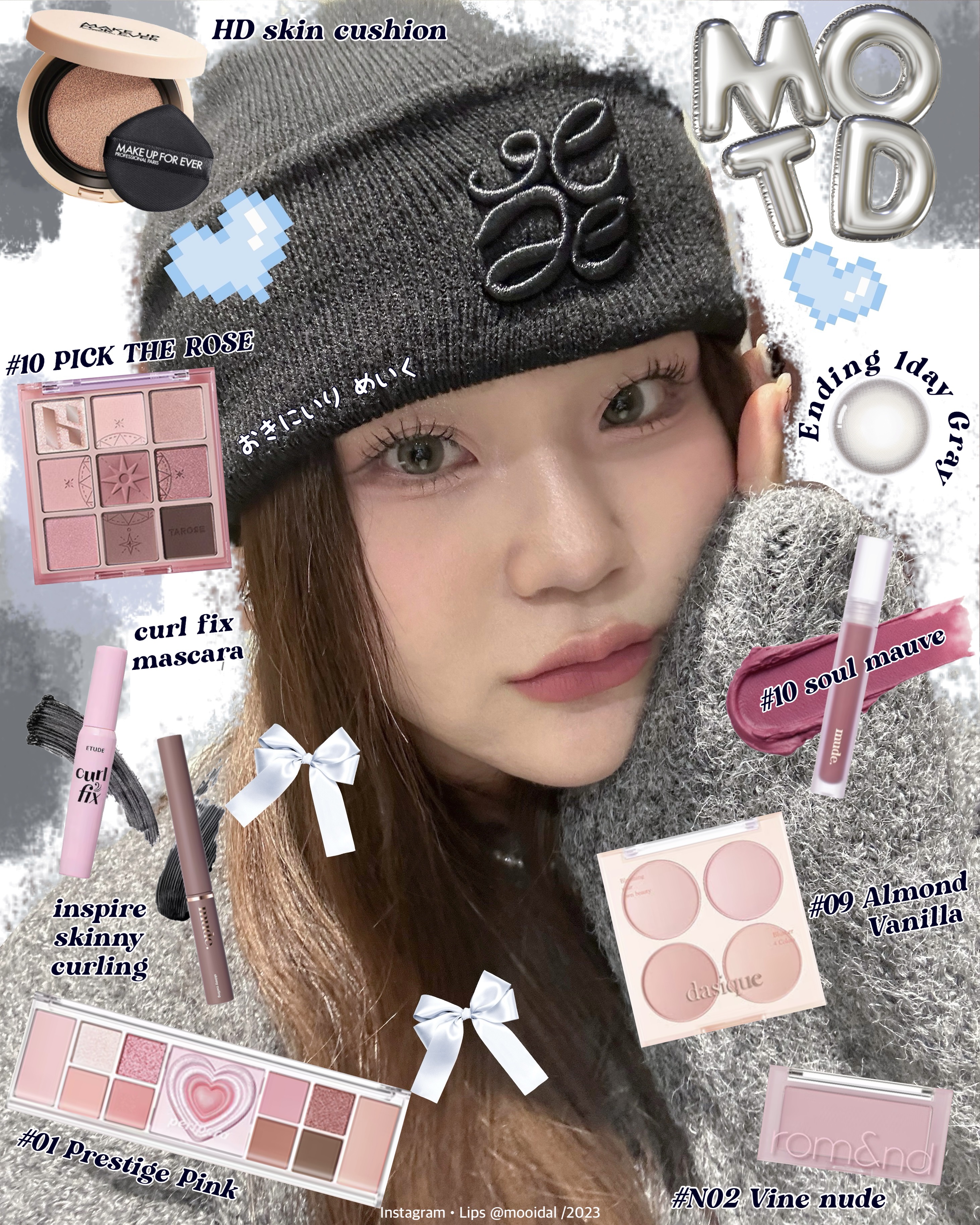 マイフェイブムードアイパレット 9カラー/HOLIKA HOLIKA/アイシャドウパレットを使ったクチコミ（2枚目）