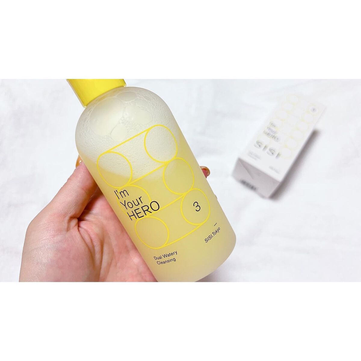 アイムユアヒーロー/SISI/クレンジングウォーターを使ったクチコミ(4枚目)