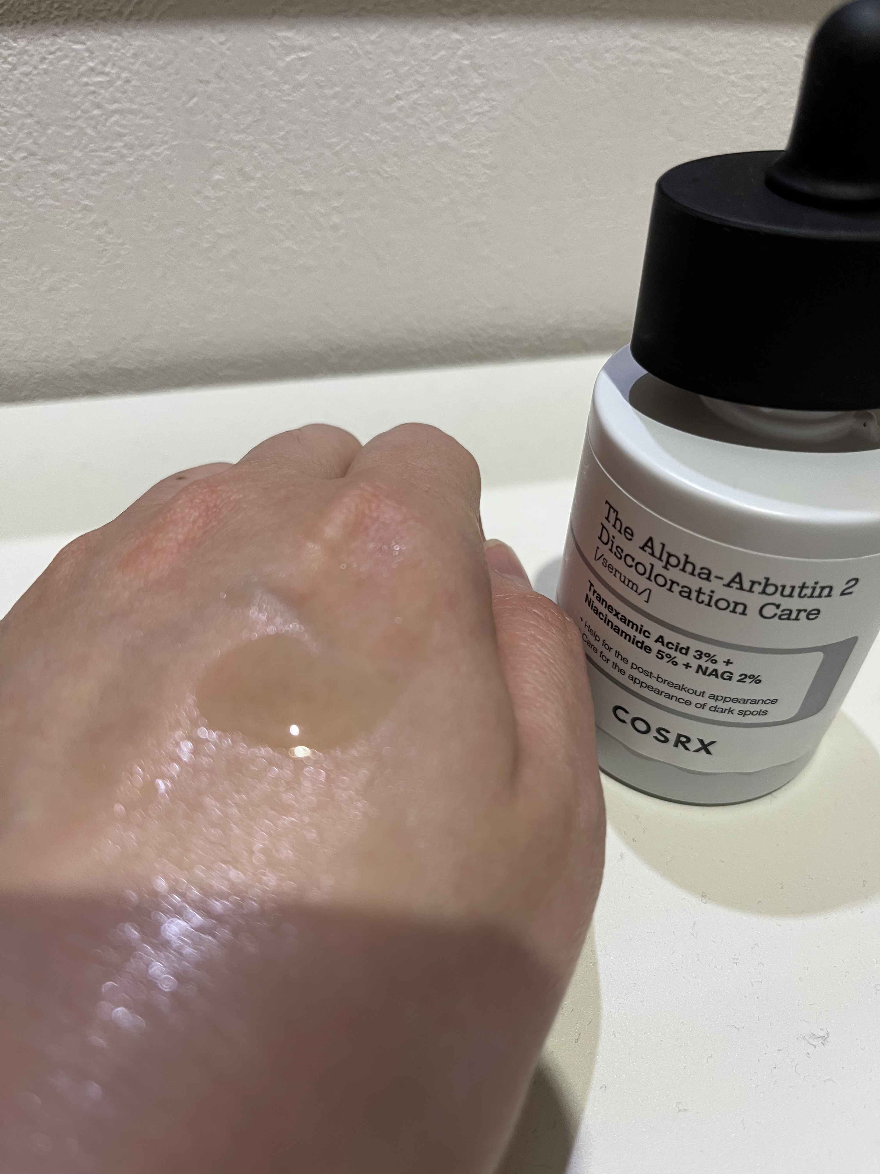 RXザ・アルファアルブチン2 ニキビ跡ケアセラム/COSRX/美容液を使ったクチコミ（2枚目）