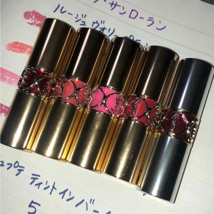 ルージュ ヴォリュプテ シャイン/YVES SAINT LAURENT BEAUTE/口紅を使ったクチコミ(1枚目)