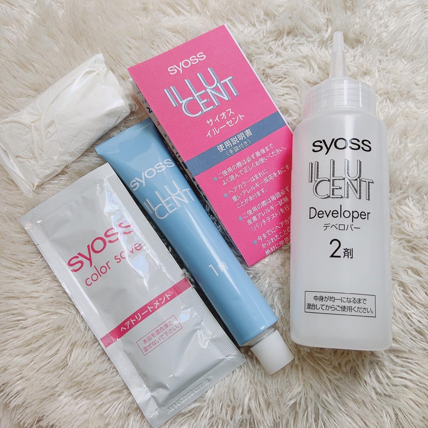 イルーセント ミルキーヘアカラー/サイオス/ヘアカラーを使ったクチコミ(2枚目)