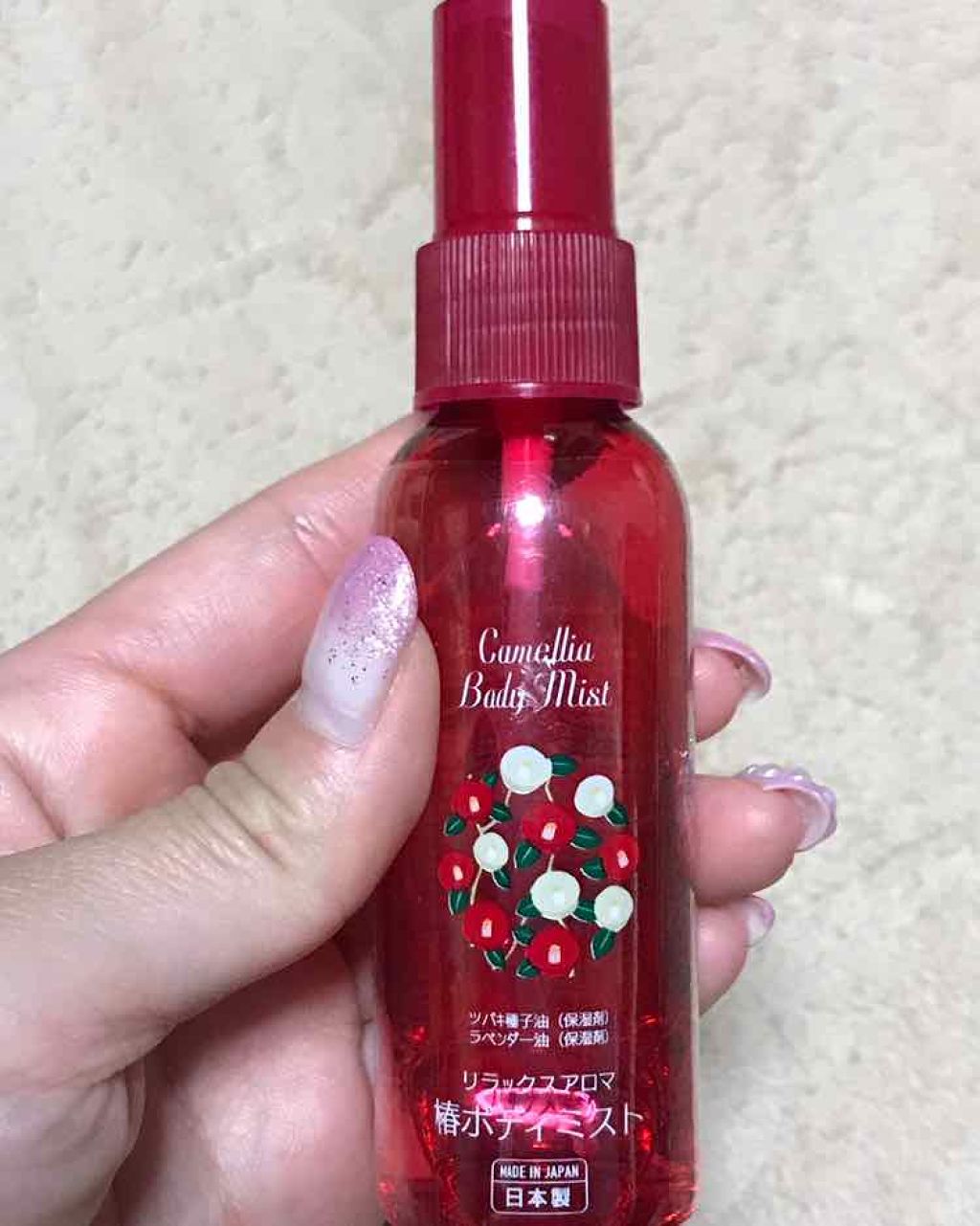 椿ボディミスト/DAISO/香水(レディース)を使ったクチコミ（1枚目）