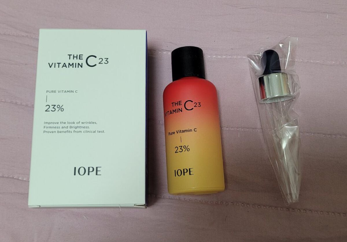 ザビタミンC23/IOPE/美容液を使ったクチコミ(1枚目)