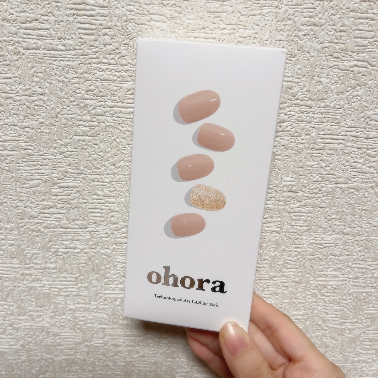 セミキュアジェルネイル（ハンド）/ohora/ネイルシールを使ったクチコミ（1枚目）