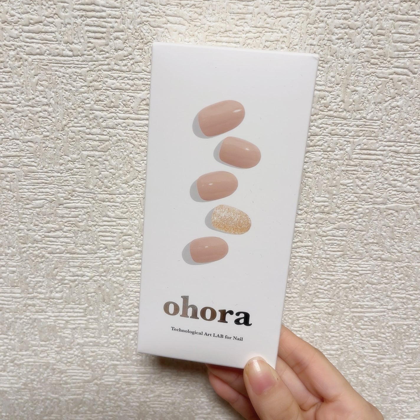 セミキュアジェルネイル(ハンド)/ohora/ネイルシールを使ったクチコミ(1枚目)