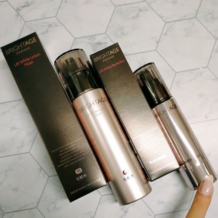 リフトホワイト パーフェクション/BRIGHTAGE/美容液を使ったクチコミ(2枚目)