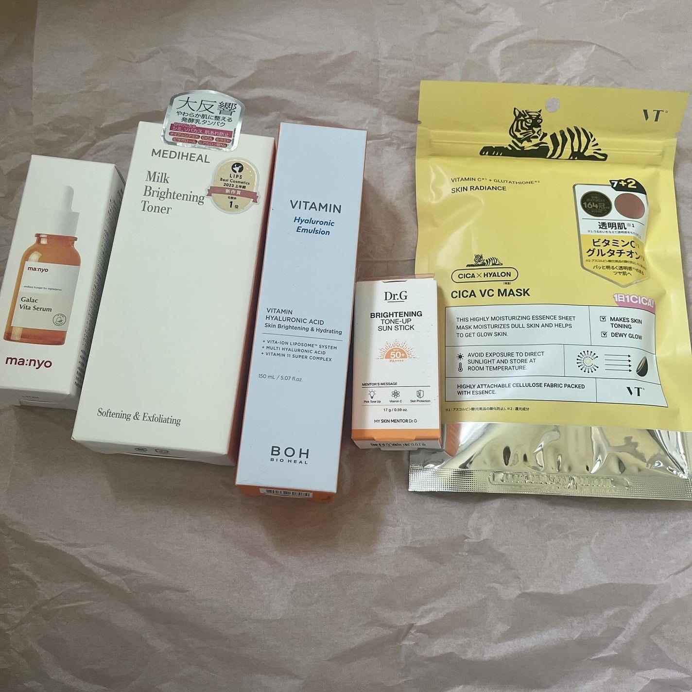 ひとりコスメ部 フォロバ100 on LIPS 「@koreaju_official様のキャンペーンにて韓国コス..」(1枚目)