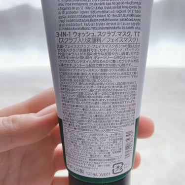 THE BODY SHOP ティーツリー 3-IN-1 ウォッシュ.スクラブ.マスクのクチコミ「The body shop
Tea tree
3-IN-1 ウォッシュ. スクラブ. マスク.....」（2枚目）