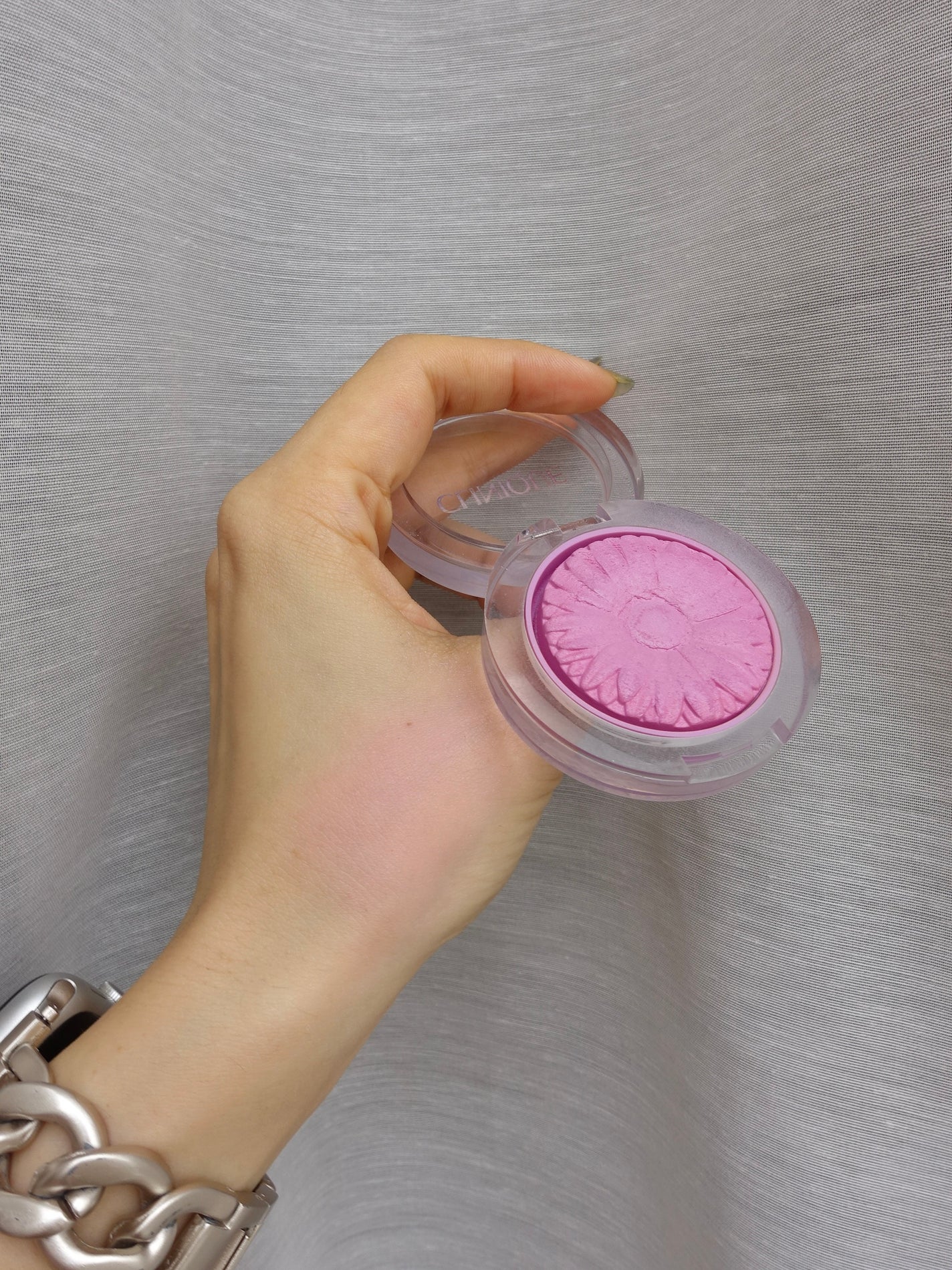 チーク ポップ/CLINIQUE/パウダーチークを使ったクチコミ(7枚目)