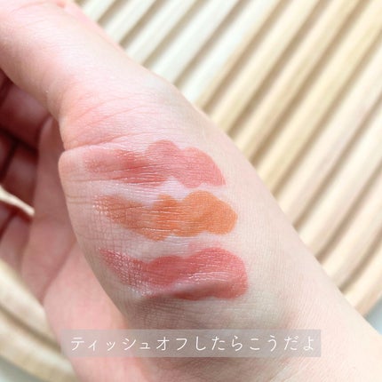 Melty flower lip tint/haomii/口紅を使ったクチコミ(6枚目)