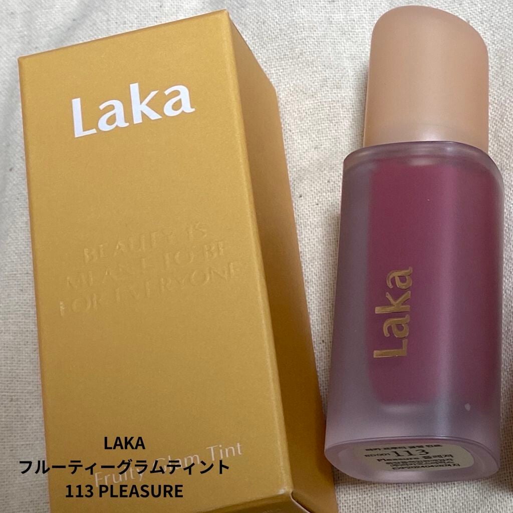 フルーティーグラムティント/Laka/リップティントを使ったクチコミ(1枚目)