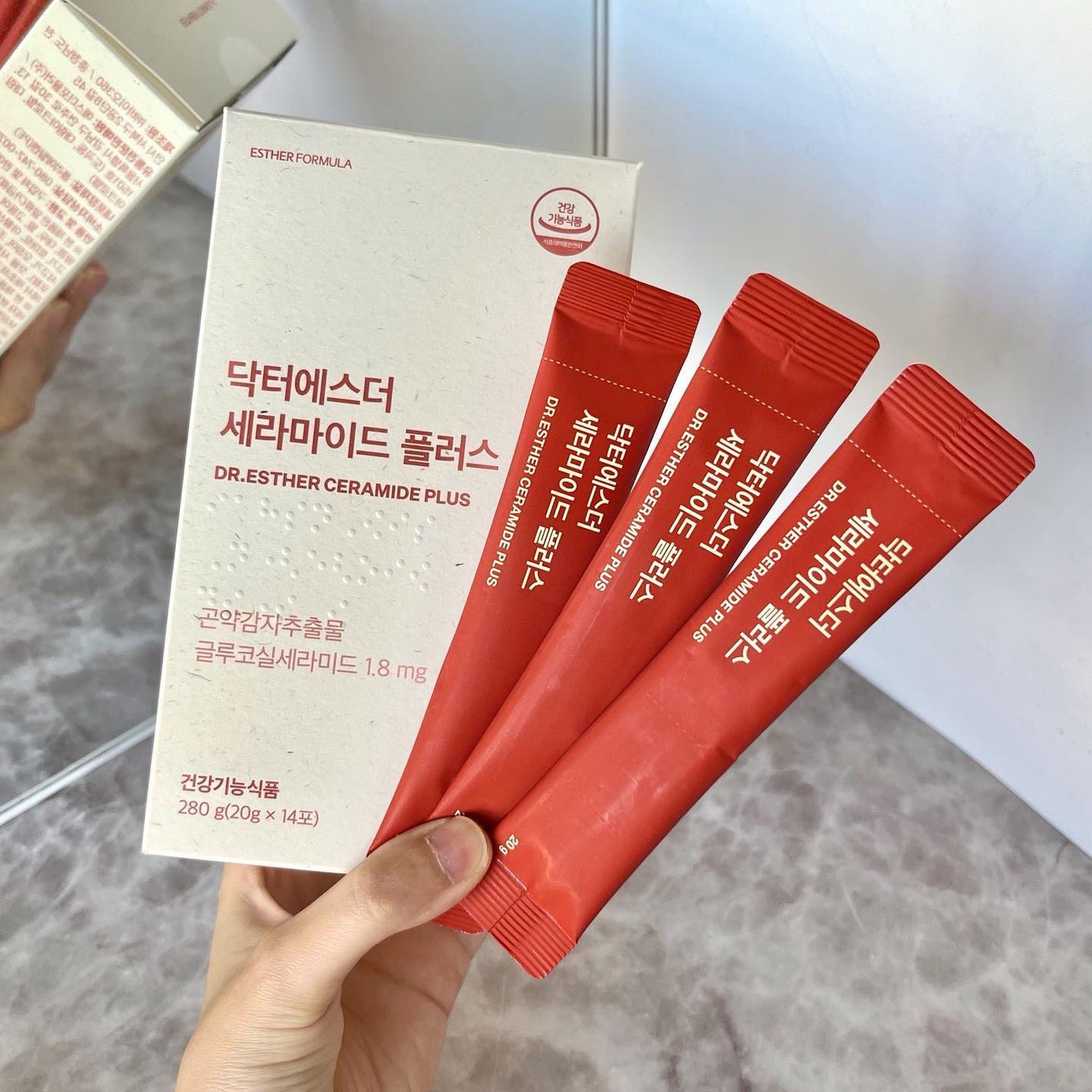 ドクターエスターセラミドプラス/ESTHER FORMULA/美容サプリメントを使ったクチコミ(1枚目)