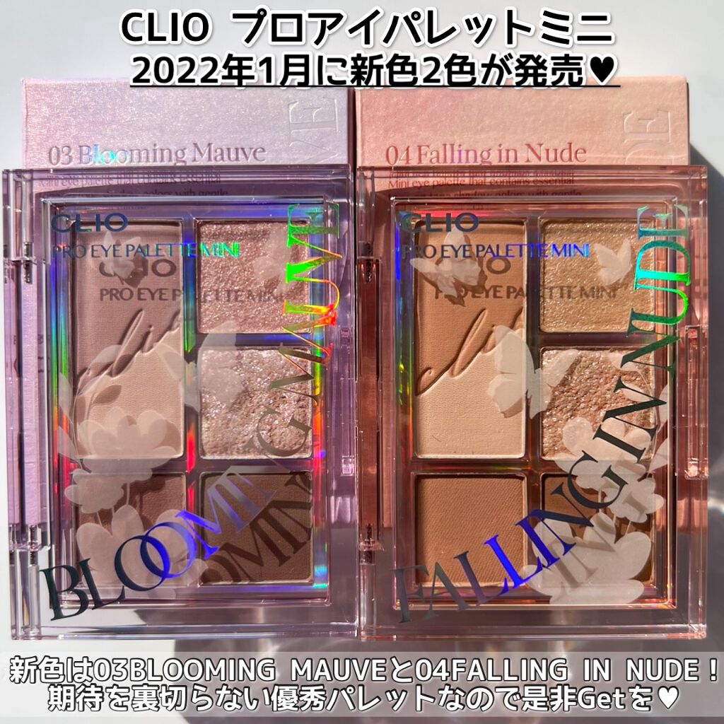 プロ アイパレット ミニ/CLIO/アイシャドウパレットを使ったクチコミ（2枚目）