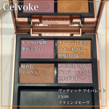 ヴァティック アイパレット/Celvoke/アイシャドウパレットを使ったクチコミ（3枚目）