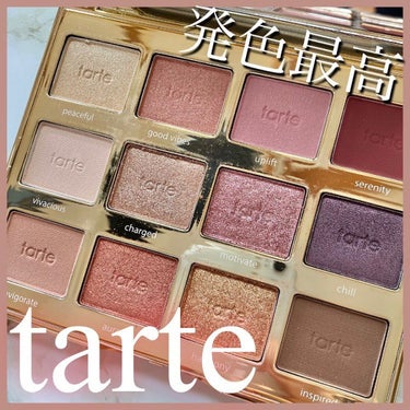 タルトレット Ｅ  アマゾニアンクレイ パレット/tarte/アイシャドウパレットを使ったクチコミ（1枚目）