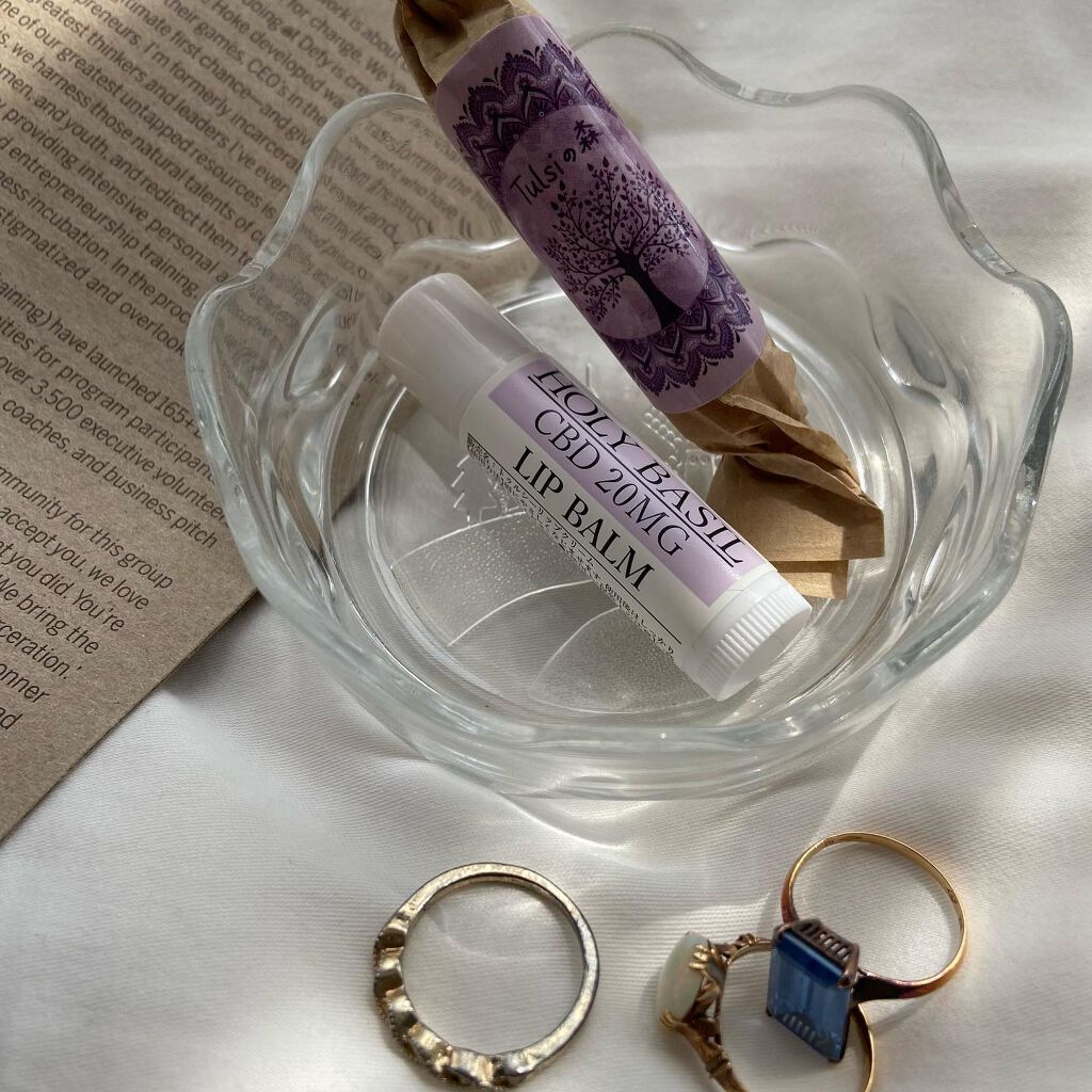 トゥルシー(ホーリバジル)×CBD20MG リップクリーム/トゥルシーの森/リップクリームを使ったクチコミ(5枚目)