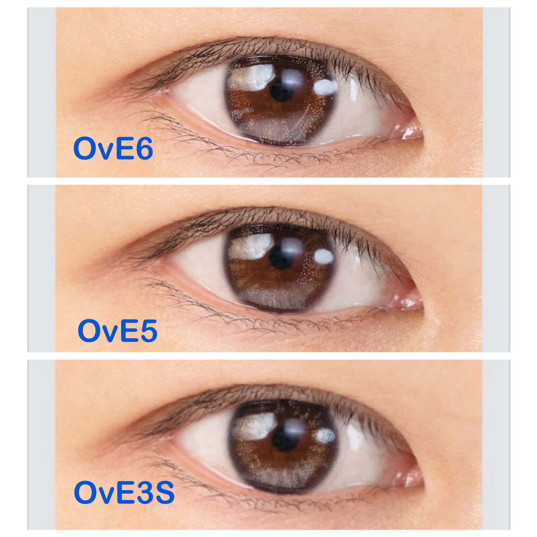 OvE（オヴィ） 1day OvE 5/OvE/ワンデー（１DAY）カラコンを使ったクチコミ（2枚目）