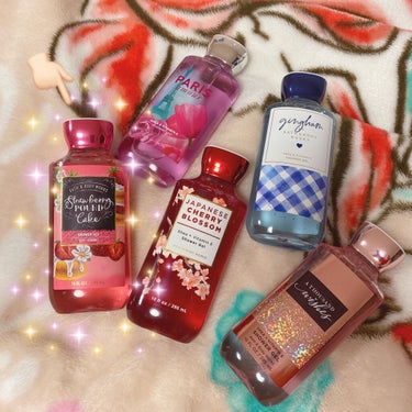 SHOWER GEL／Strawberry Pound Cake/BATH&BODY WORKS/ボディソープを使ったクチコミ（1枚目）