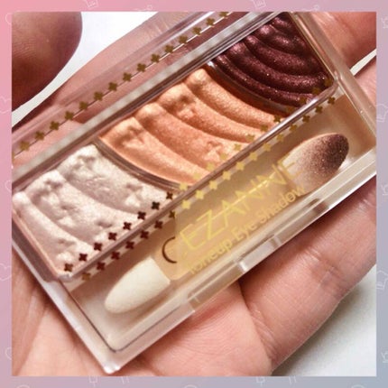 トーンアップアイシャドウ/CEZANNE/アイシャドウパレットを使ったクチコミ(1枚目)