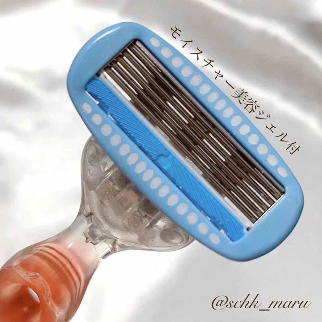 ハイドロシルク ホルダー （刃付き＋替刃１コ）/ハイドロシルク/シェーバーを使ったクチコミ（3枚目）