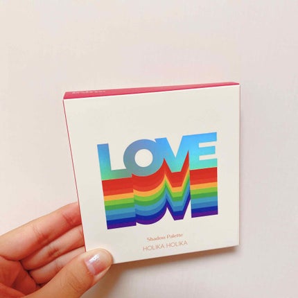 ラブアイシャドウパレット/HOLIKA HOLIKA/アイシャドウパレットを使ったクチコミ(3枚目)