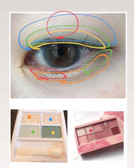 ミラクルロマンス アイシャドウ/クレアボーテ/アイシャドウパレットを使ったクチコミ(2枚目)