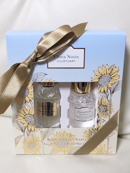 ブライトサンフラワー オードパルファン&リペアヘアオイル/Flora Notis JILL STUART/その他キットセットを使ったクチコミ(1枚目)
