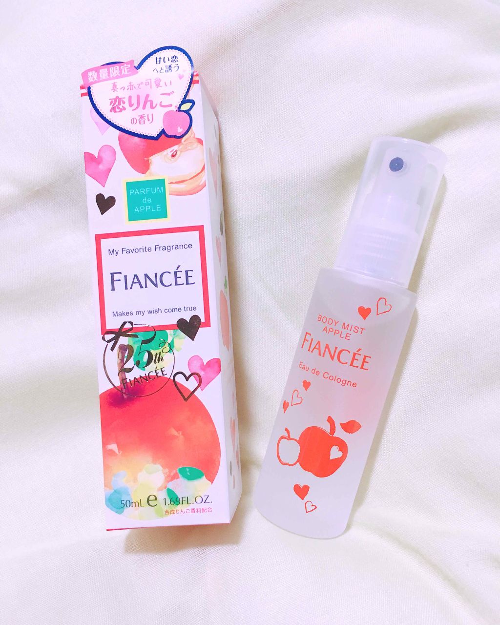 ボディミスト 恋りんごの香り/フィアンセ/香水(レディース)を使ったクチコミ(1枚目)