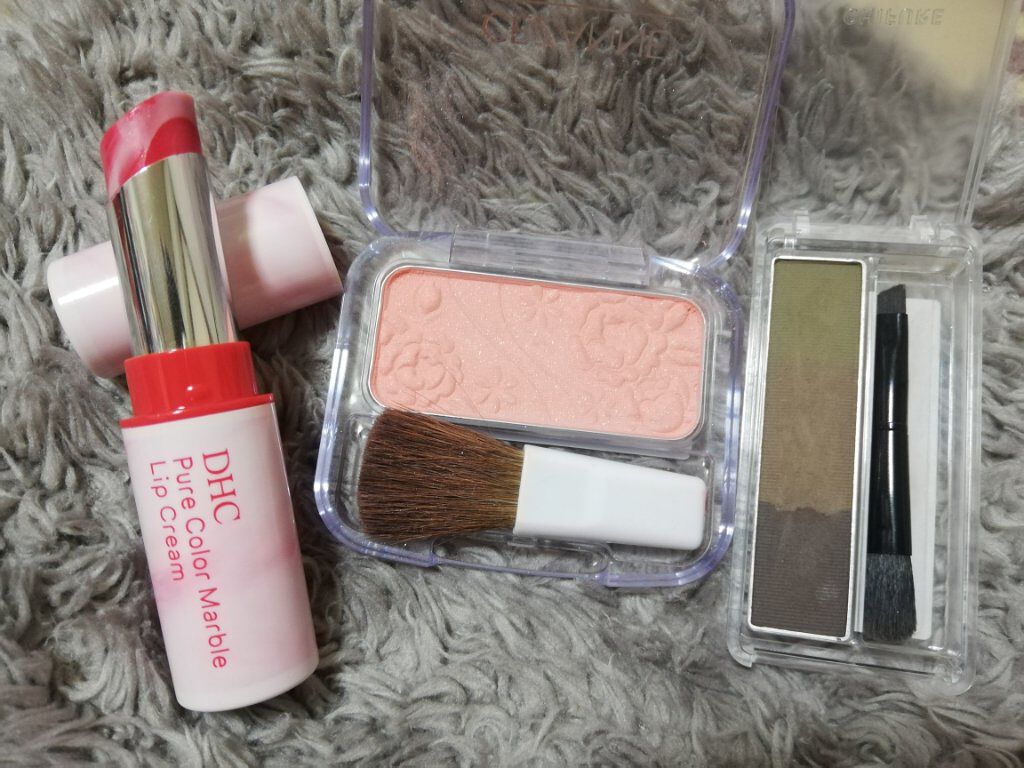 ピュアカラー マーブル リップクリーム/DHC/リップクリームを使ったクチコミ（1枚目）