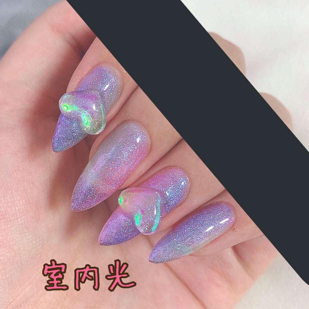 ジェルネイル(ライト対応)/セリア/ジェルネイルを使ったクチコミ(2枚目)