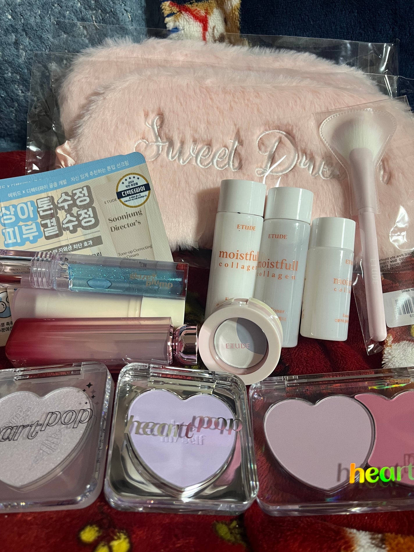 ハートポップブラッシャー/ETUDE/パウダーチークを使ったクチコミ(1枚目)